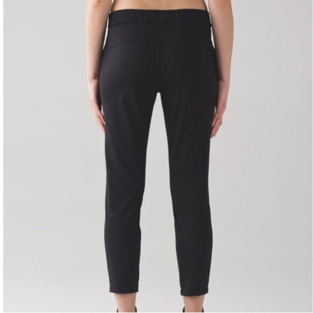 Lululemon On The Fly Pant *28" Black Size 4 - Picture 2 of 12